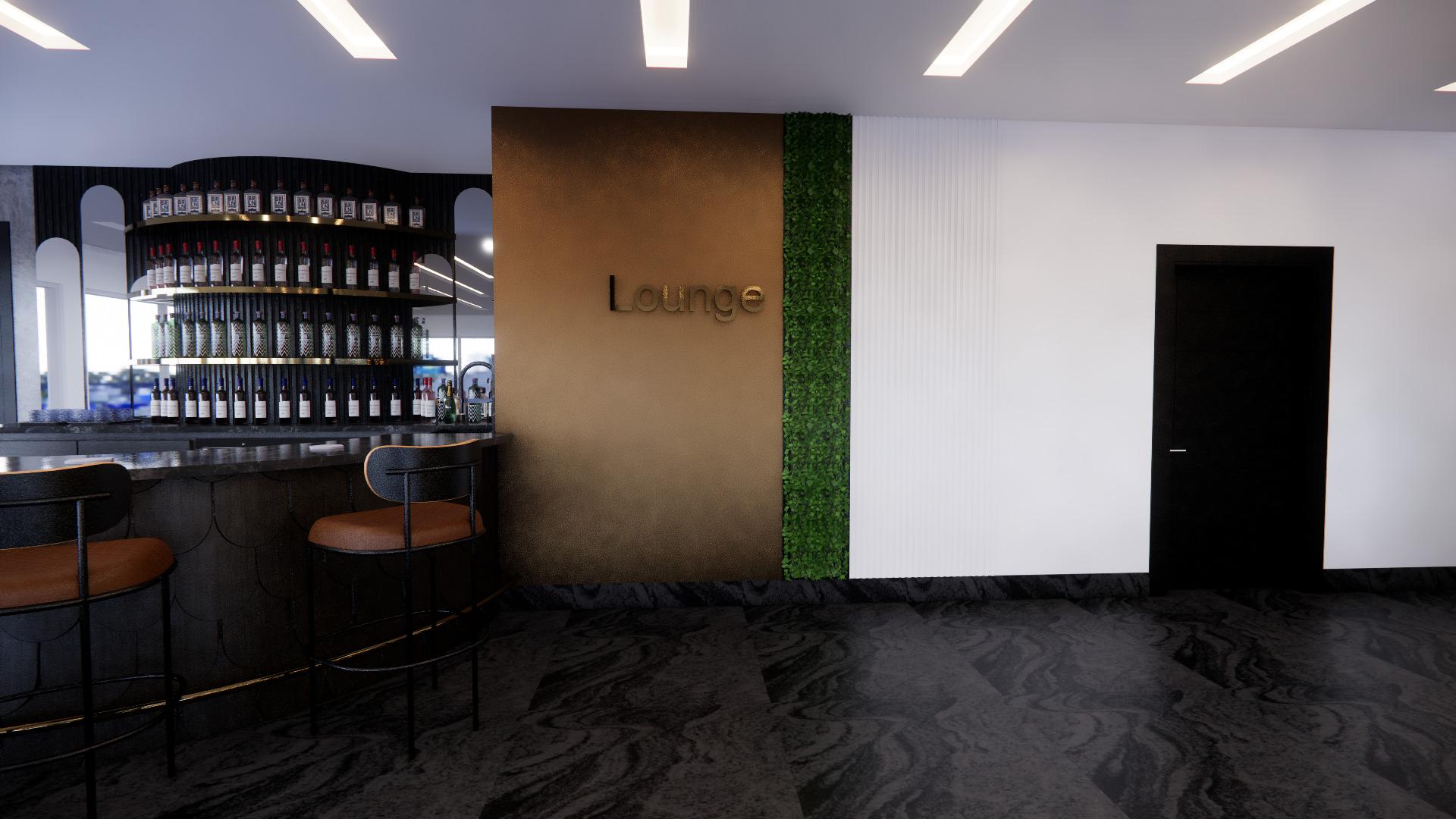 LOUNGE SPACE 3D model_3