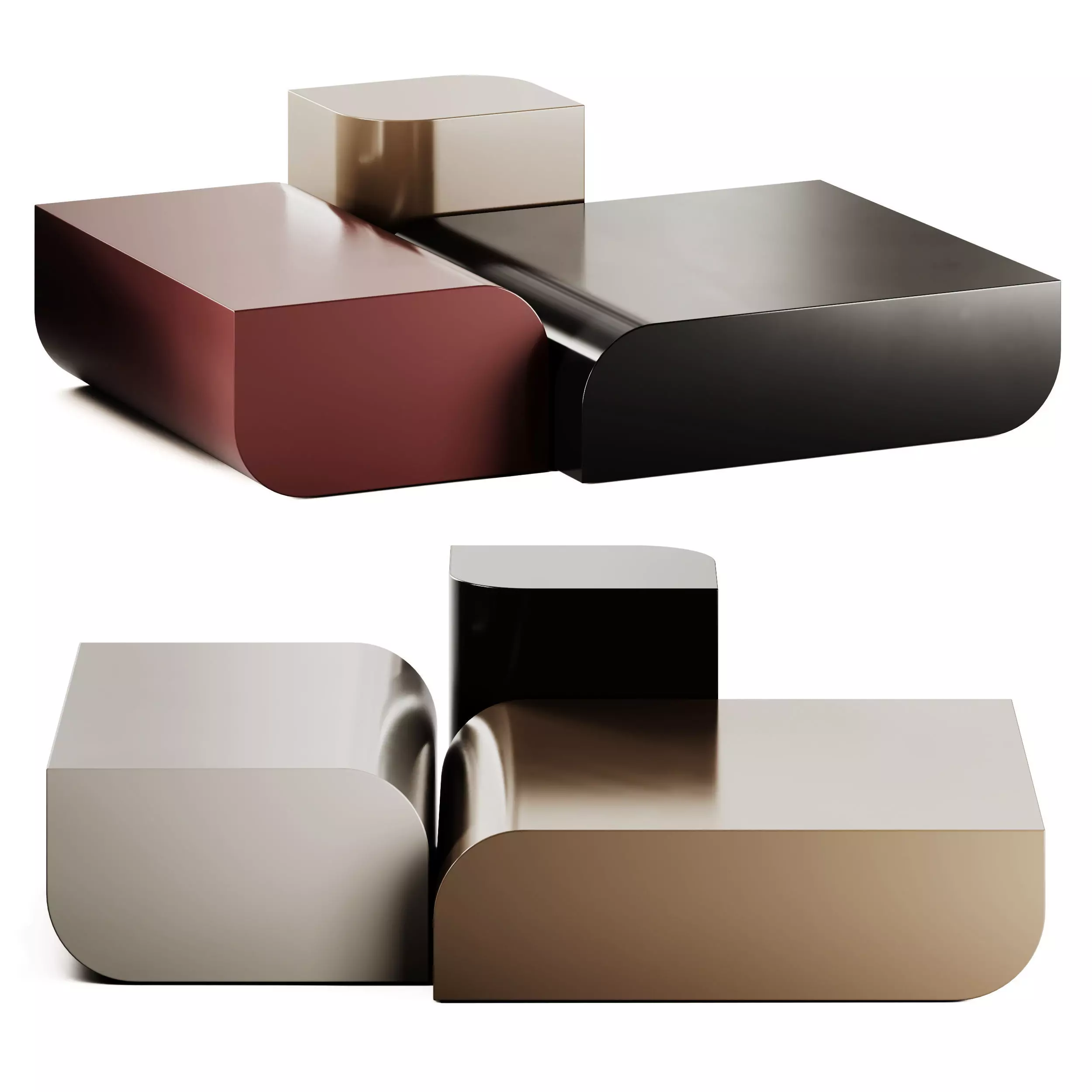 Tom Coffee Tables by Frigerio  3D model_0