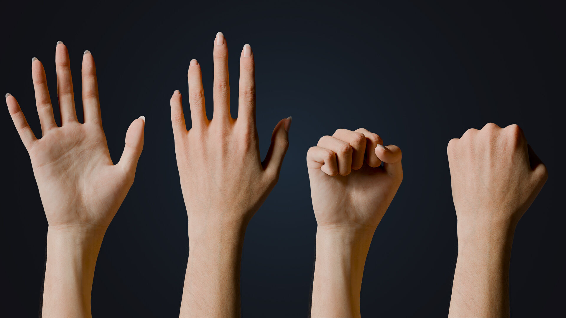 Realistic Female Arms - Cinematic Edition 3D model_3