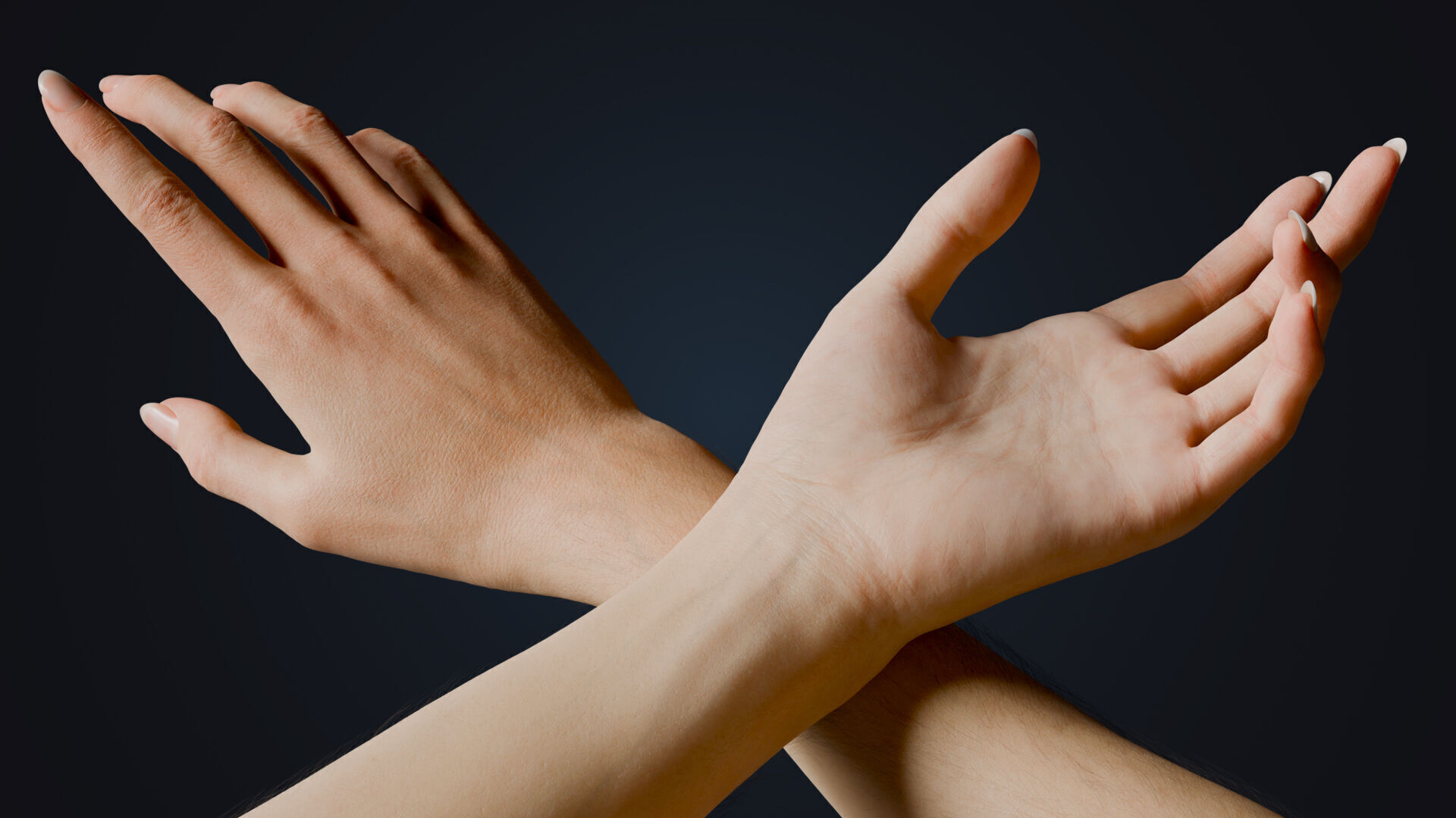 Realistic Female Arms - Cinematic Edition 3D model_4