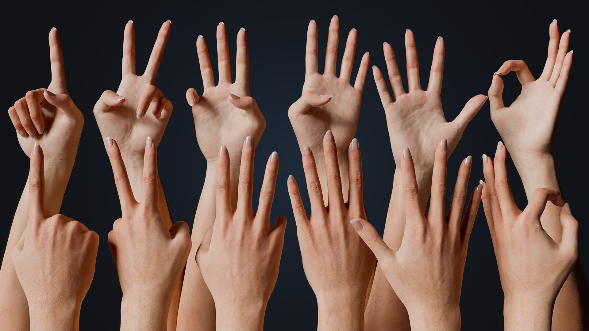 Realistic Female Arms - Cinematic Edition 3D model_2