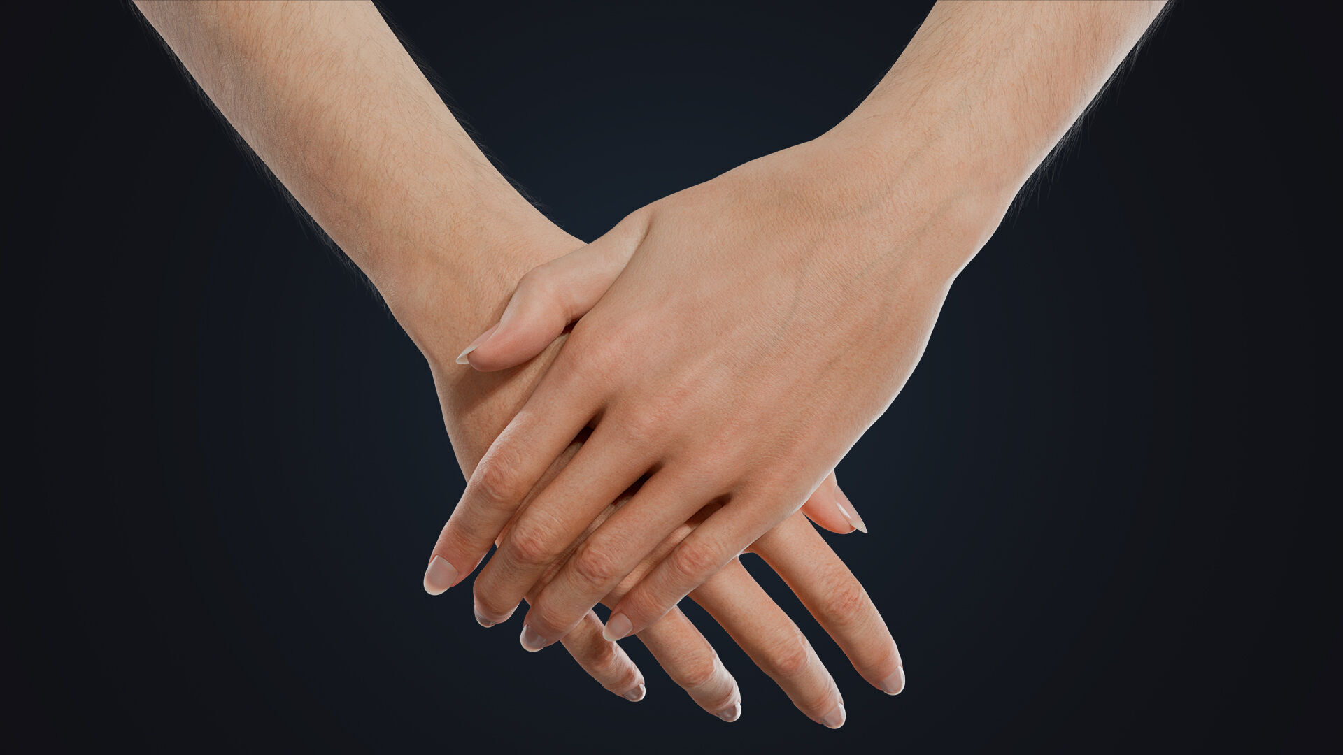 Realistic Female Arms - Cinematic Edition 3D model_1