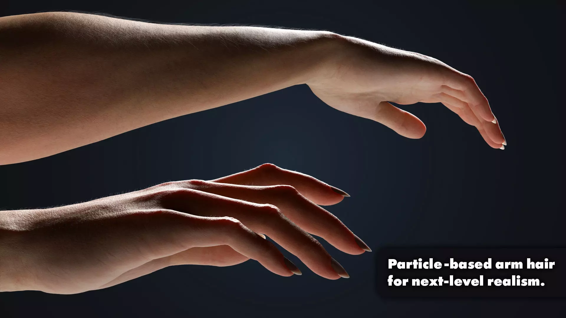 Realistic Female Arms - Cinematic Edition 3D model_5