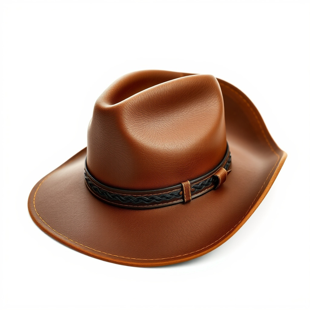 Cowboy Hat Model Pack with Realistic Texture Low-poly 3D model_4