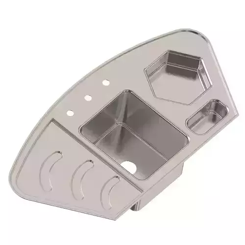 Premium Kitchen Sink 3D print model