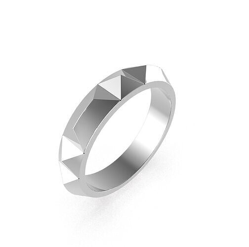 Ring Tiffany Band 3D print model