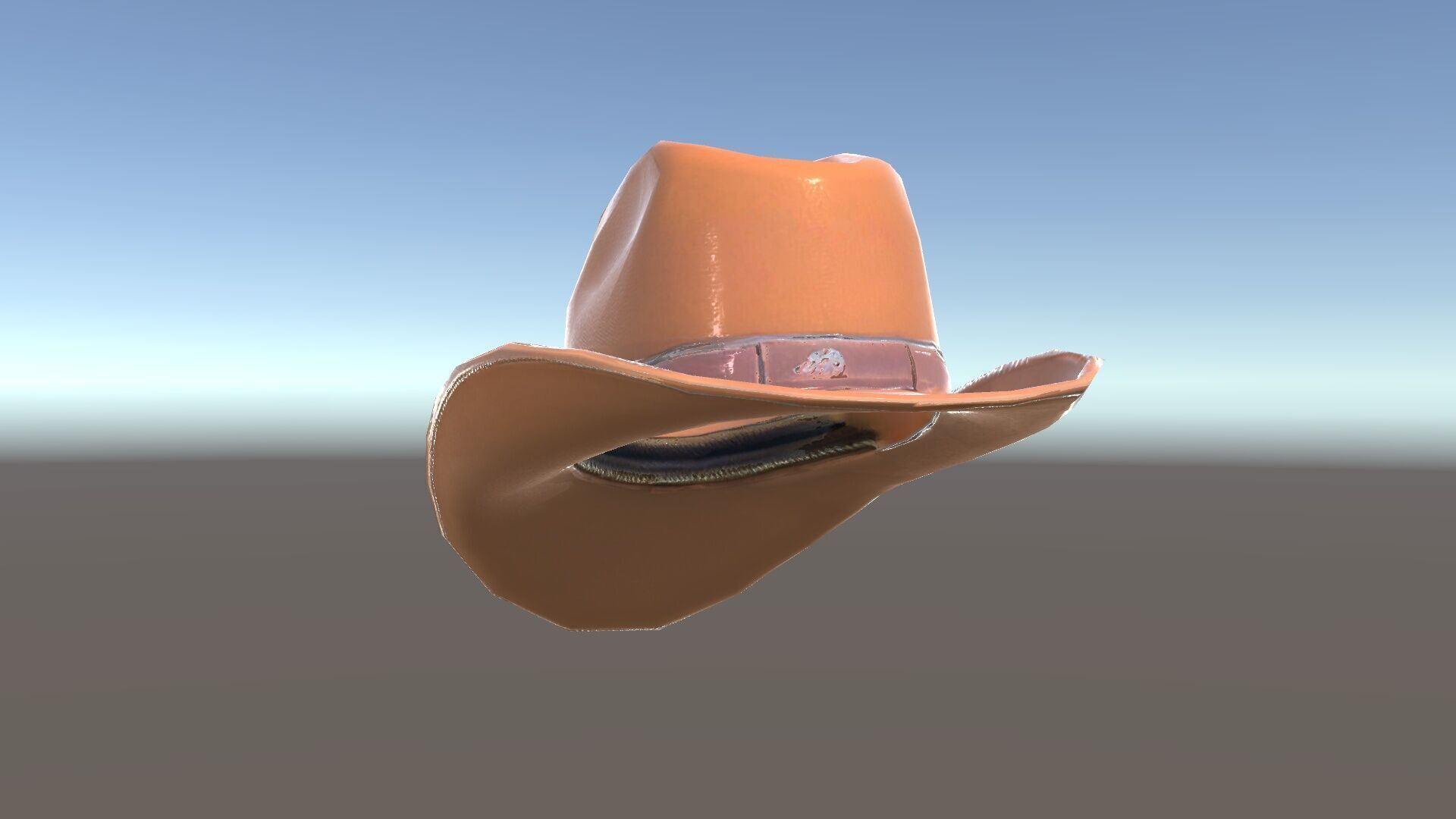 Classic Cowboy Hat Model Pack with PBR Textures Low-poly 3D model_10