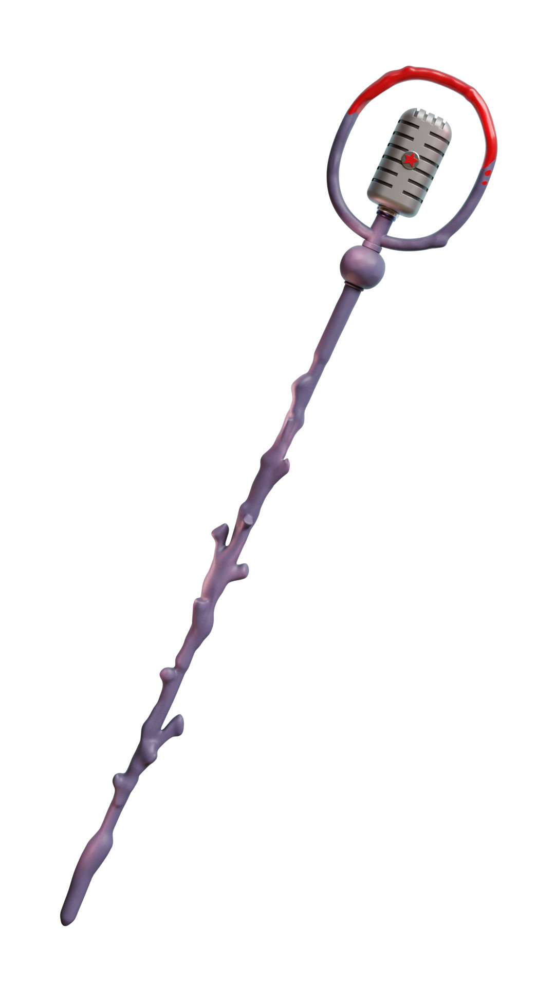 Scylla Microphone cosplay 3D print model_3