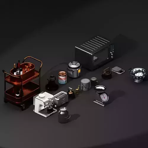 Kitchen Asset Pack  Appliances and Equipment