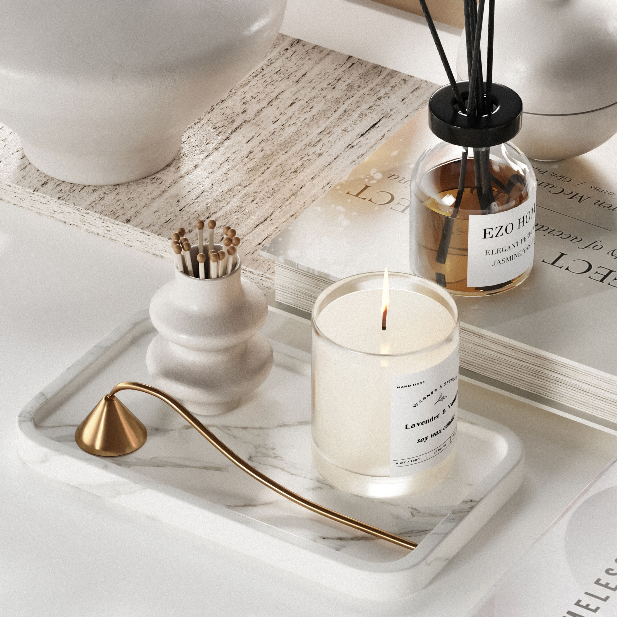 Decorative Set 29 3D model_5