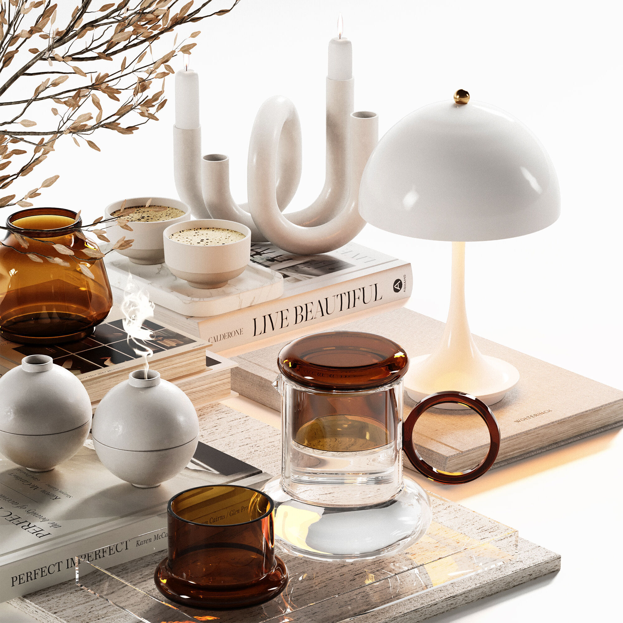 Decorative Set 29 3D model_1