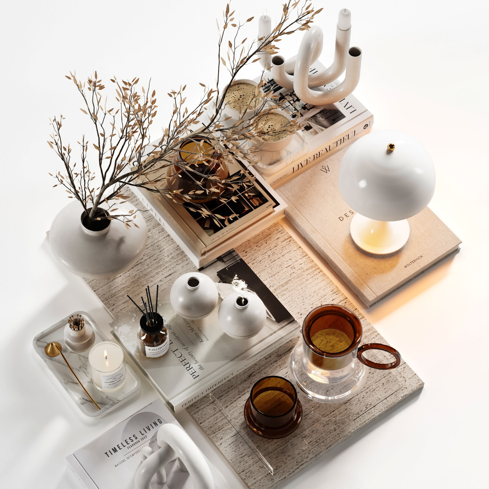 Decorative Set 29 3D model_6