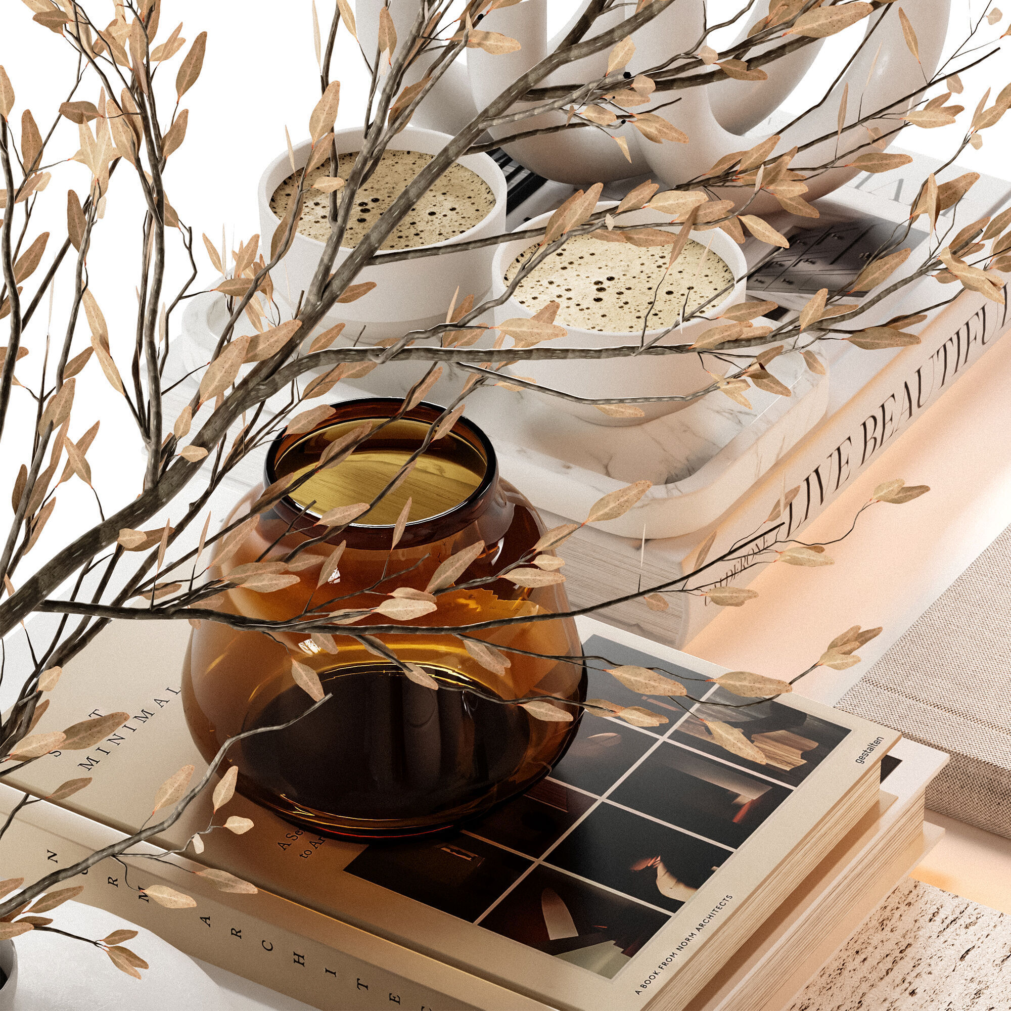 Decorative Set 29 3D model_3