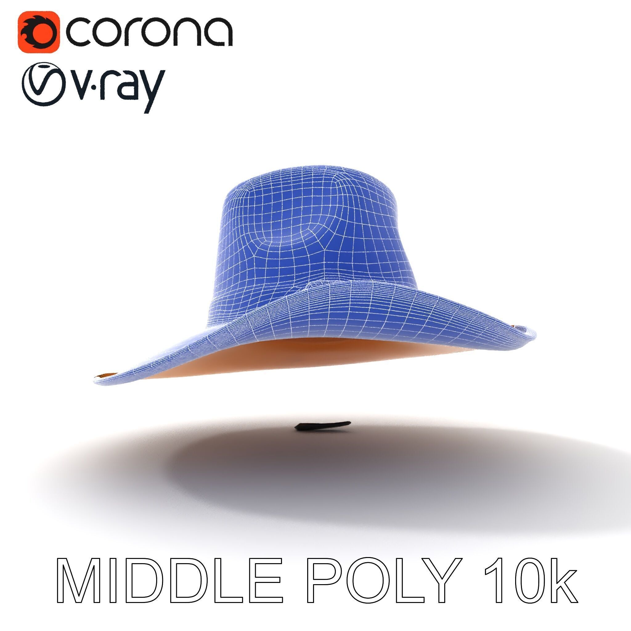 Cowboy Hat D Model Pack Low-poly 3D model_25