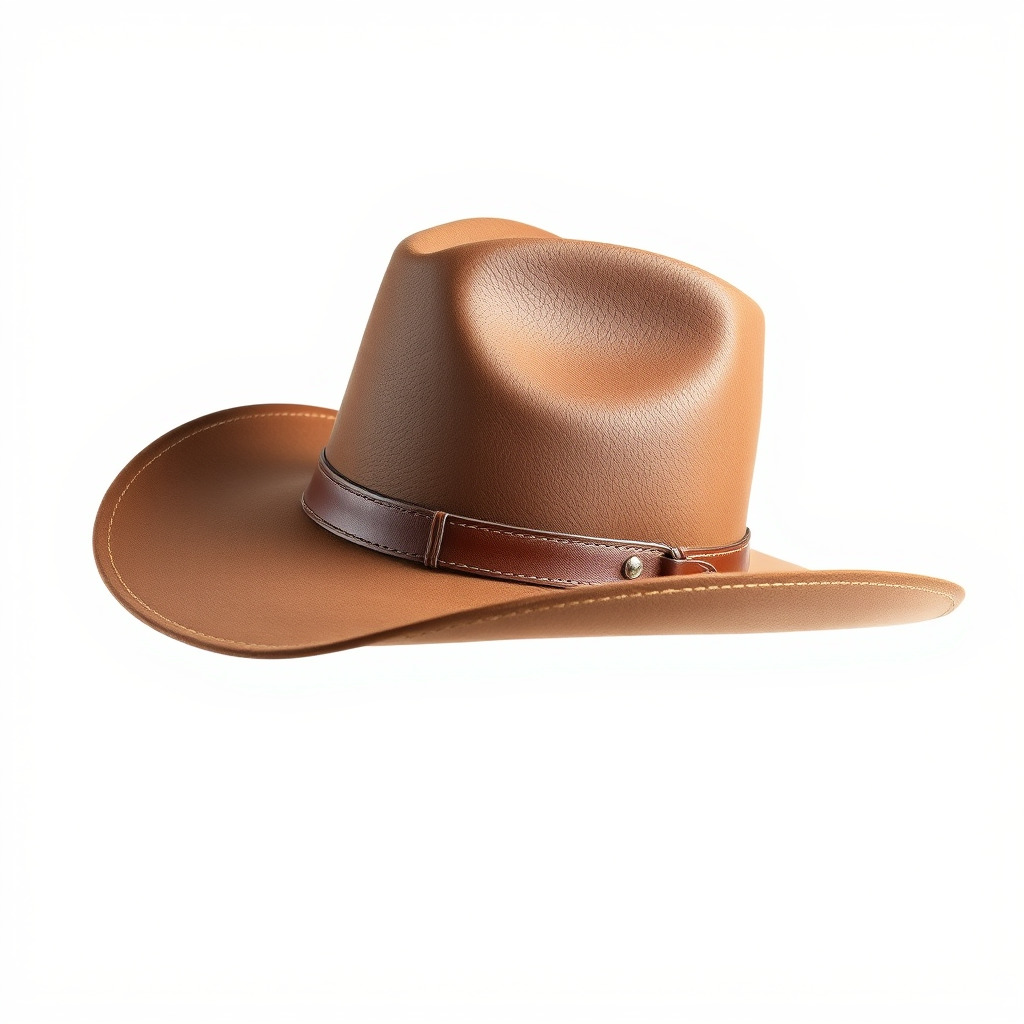Cowboy Hat Leather Model Pack Low-poly 3D model_4