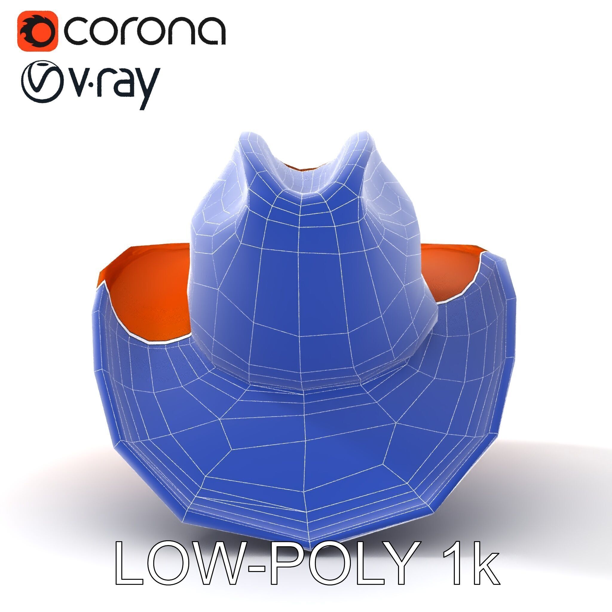 Cowboy Hat D Model Pack Low-poly 3D model_25