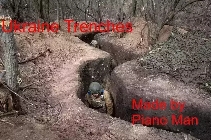 Ukraine trenches