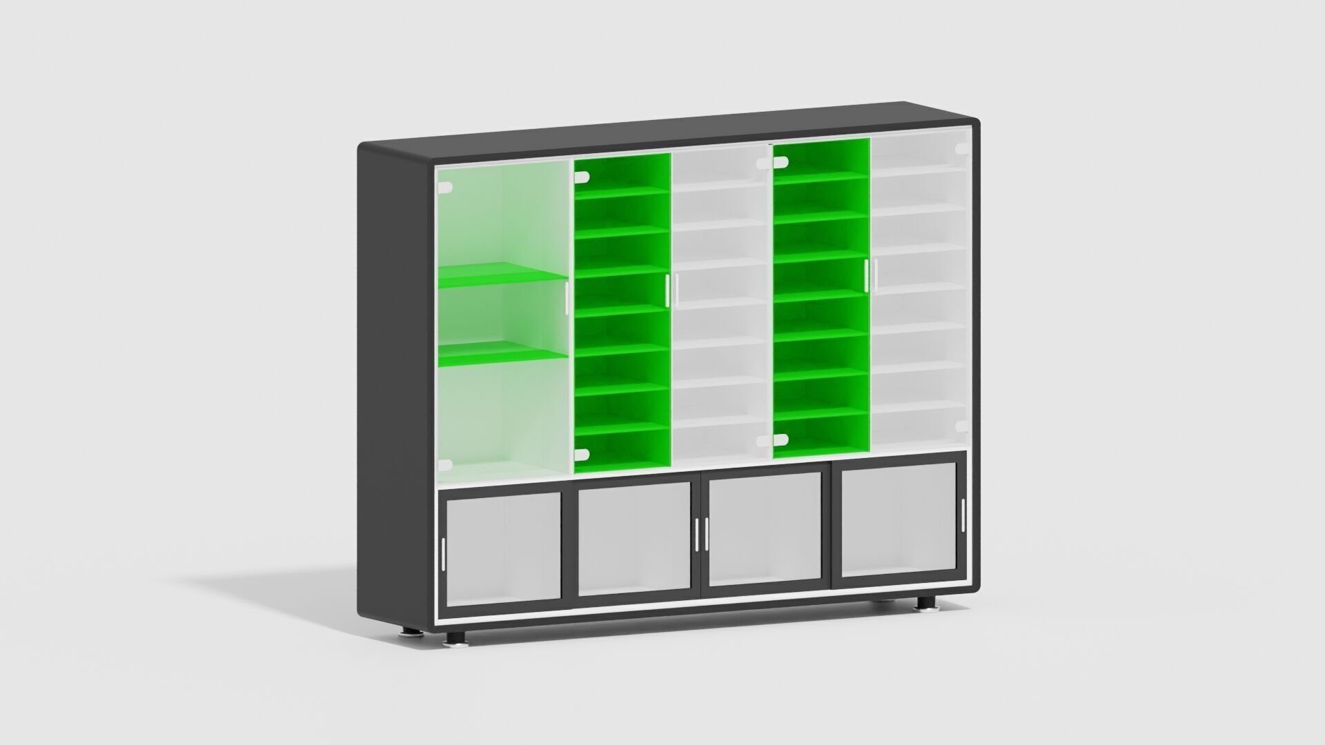 Cabinet 3D model_4