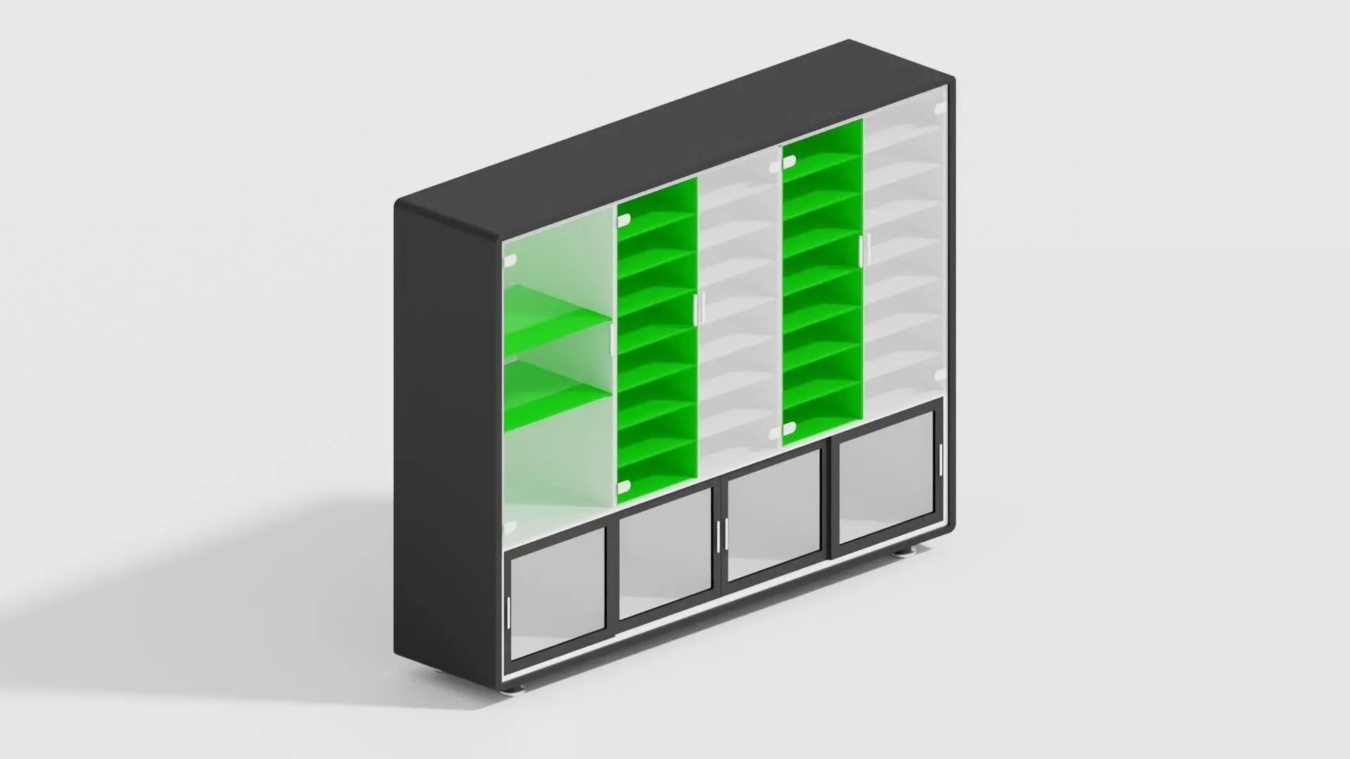 Cabinet 3D model_0