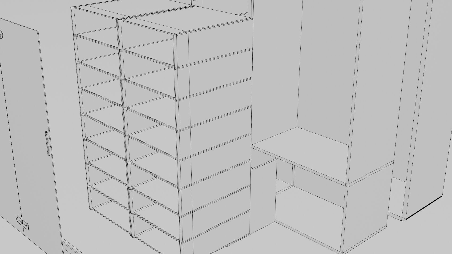 Cabinet 3D model_11