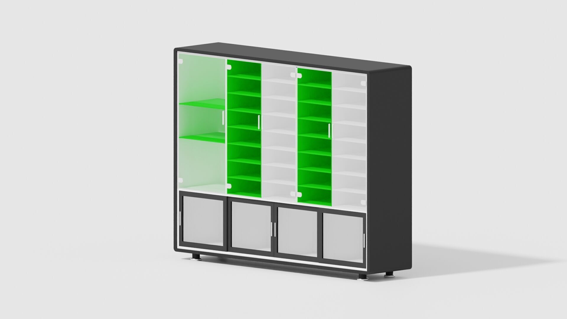 Cabinet 3D model_3
