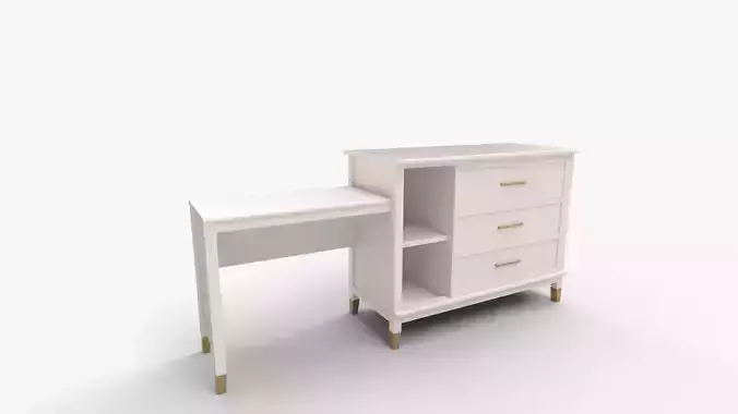 Cosmo Living by Cosmopolitan Wester leigh Media Dresser White