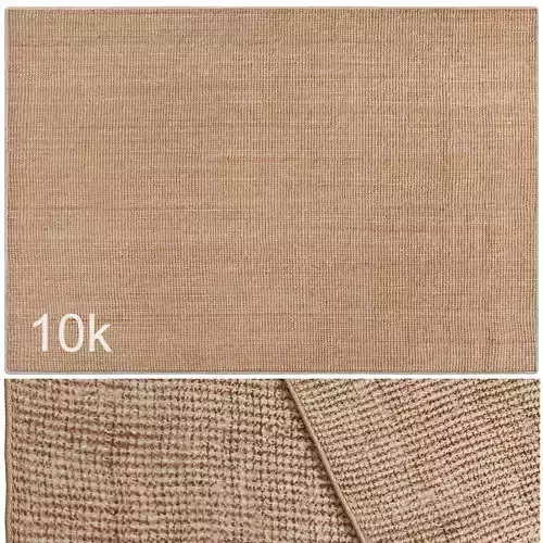 Carpet set 3231 - Natural Jute Rug - 10k