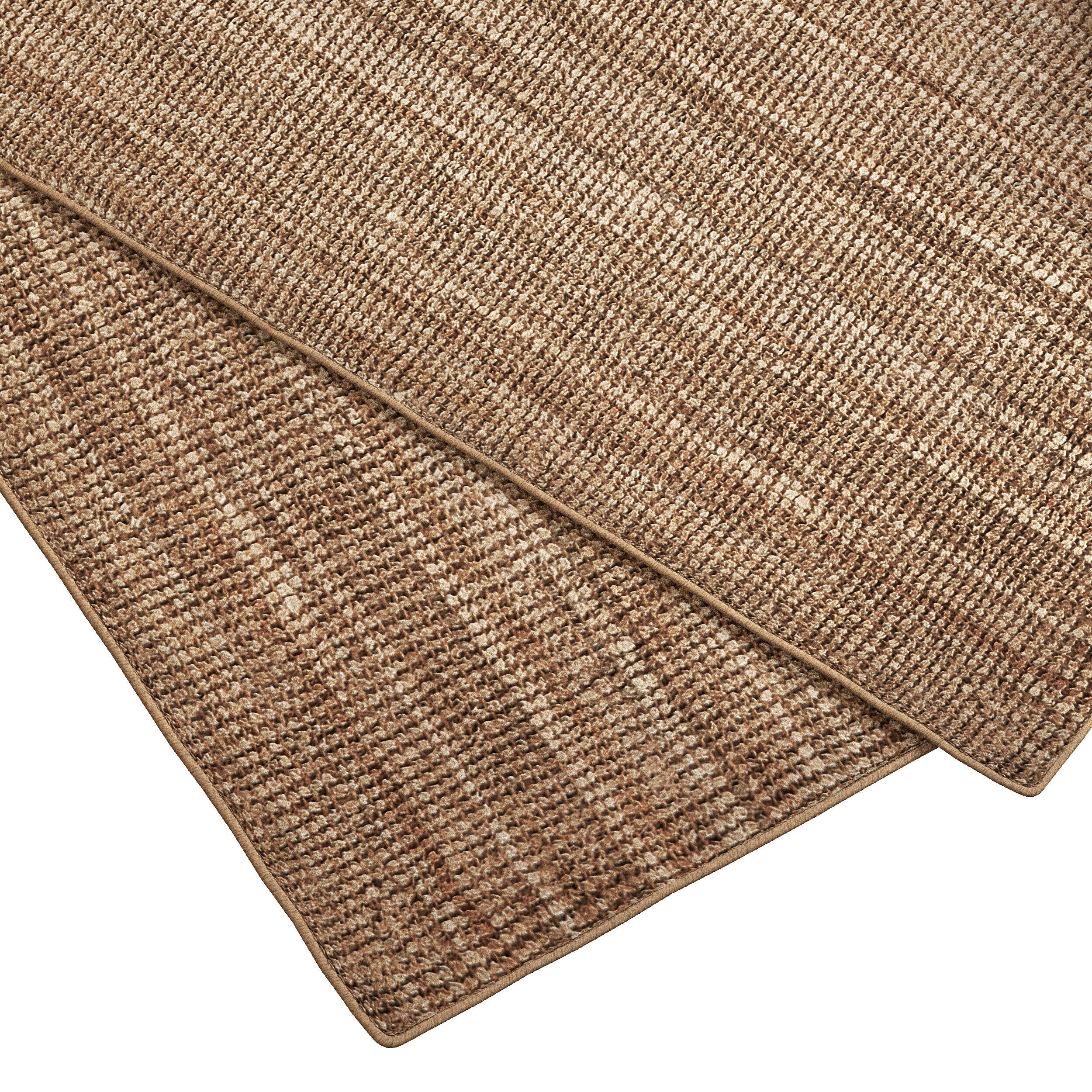 Carpet set 3227 - Natural Jute Rug - 10k 3D model_1