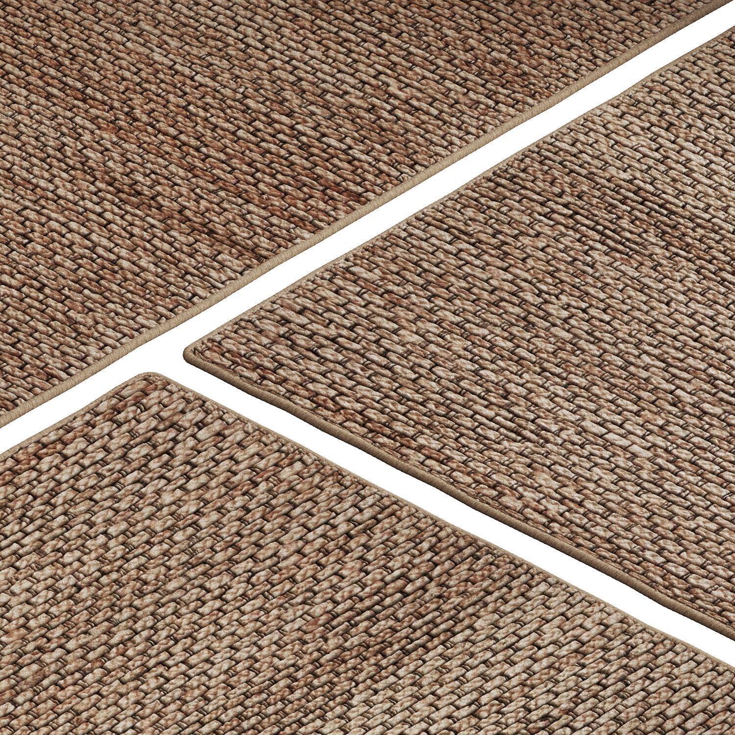 Carpet set 3224 - Hand-Woven Natural Rug - 5K 3D model_1