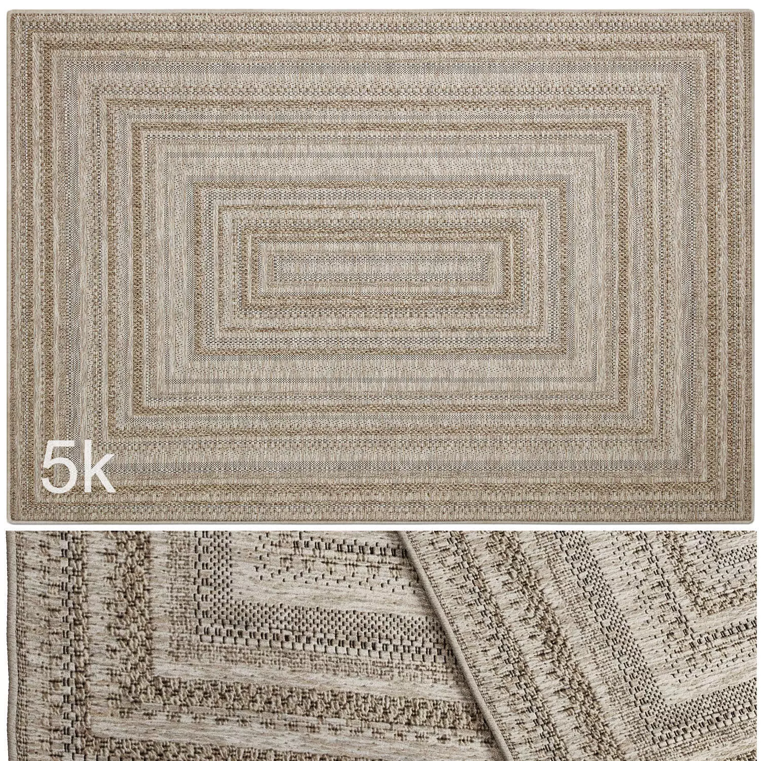 Carpet set 3221 - Power Loomed Rug - 5K 3D model_0