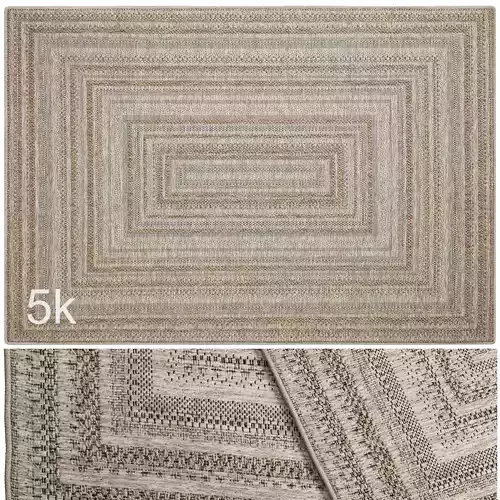 Carpet set 3221 - Power Loomed Rug - 5K