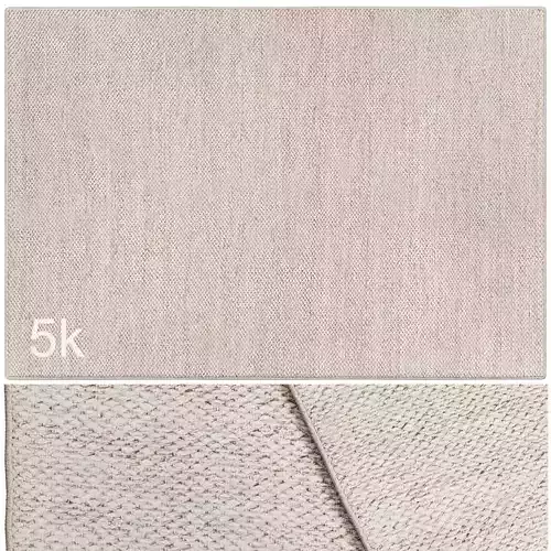 Carpet set 3219 - Hand-Woven Jute Rug - 5K