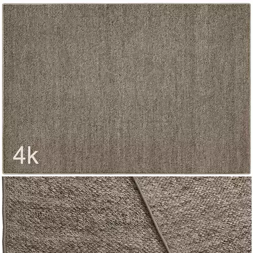 Carpet set 3215 - Hand-Woven Jute Rug - 4K