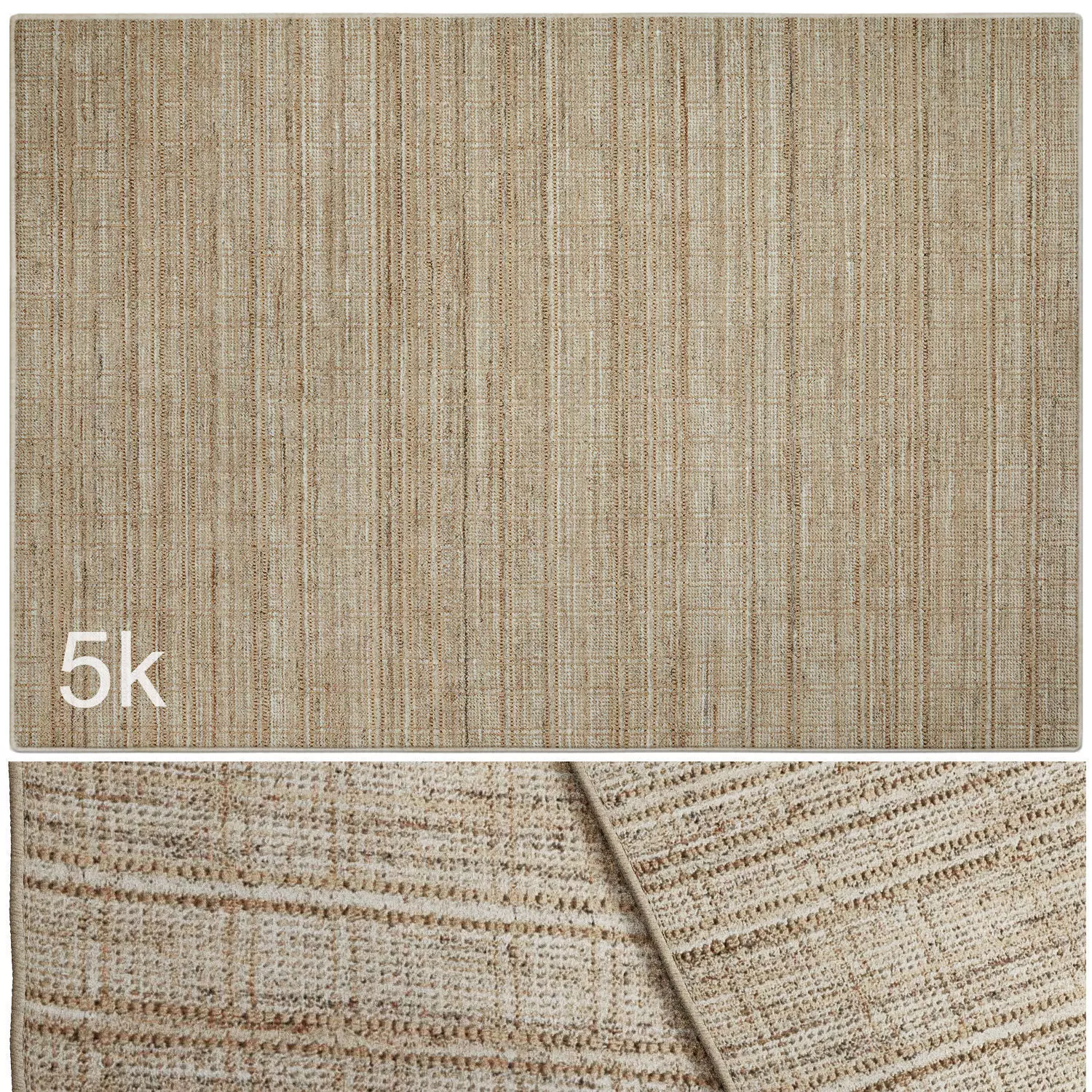 Carpet set 3210 - Jamie Natural - Sand Rug - 5K 3D model_0