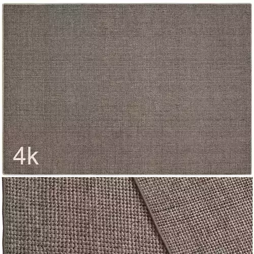 Carpet set 3202 - Jute Rug Taupe - 4K