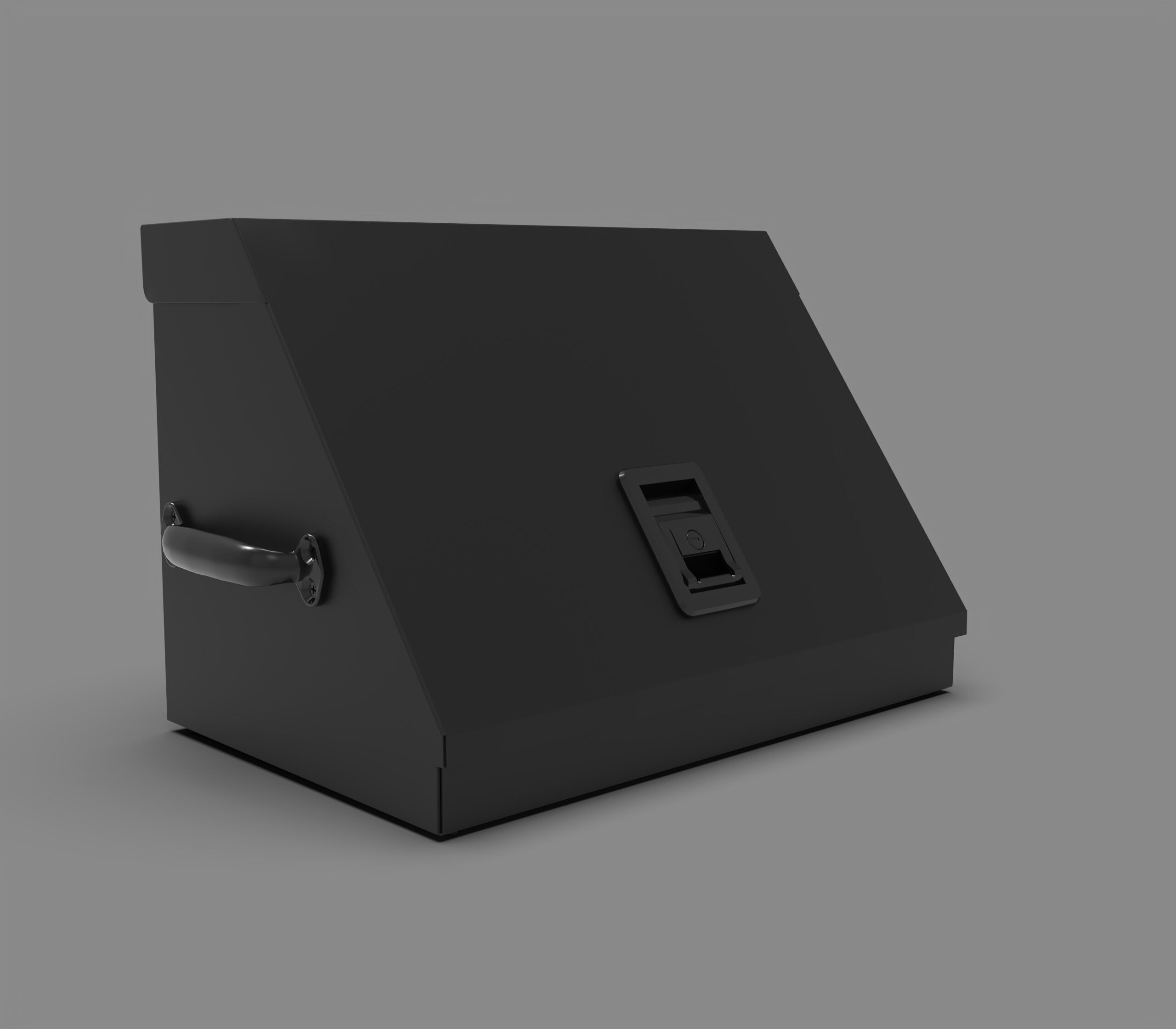 Triangular Tool Box 3D model_1