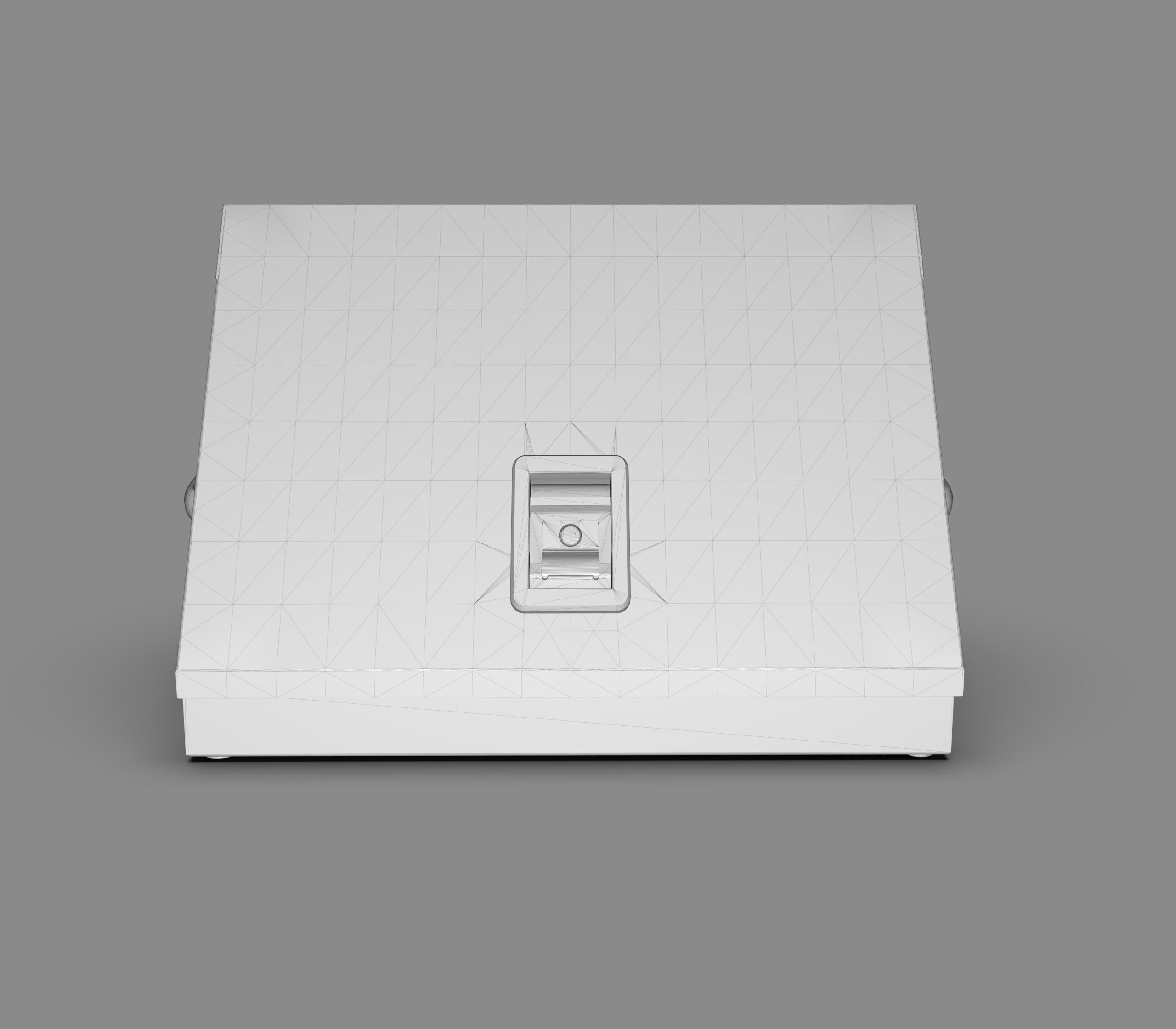 Triangular Tool Box 3D model_9