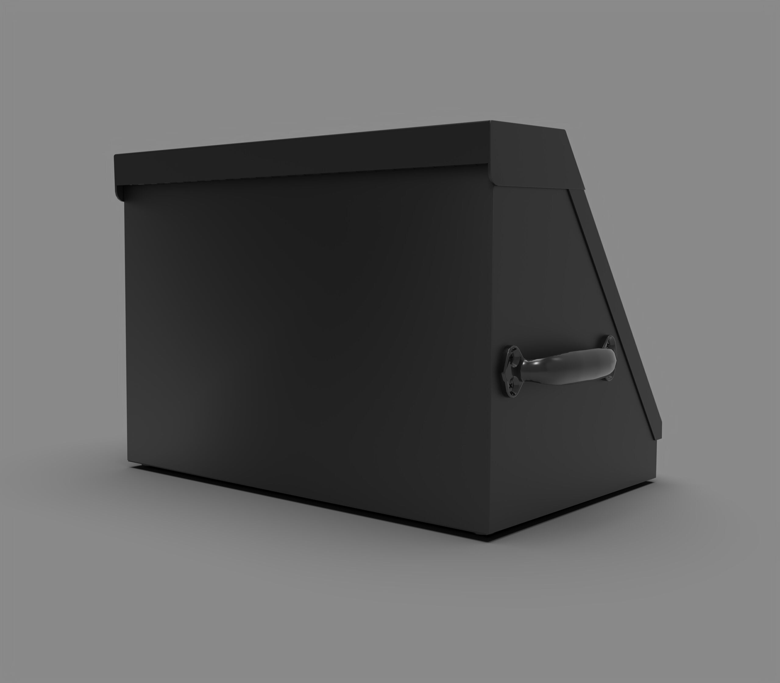 Triangular Tool Box 3D model_4