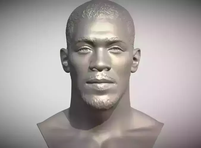 Anthony Joshua bust 3D print model