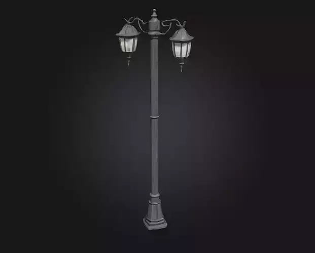 Victorian Streetlamp  Timeless Elegance for Historical Settings