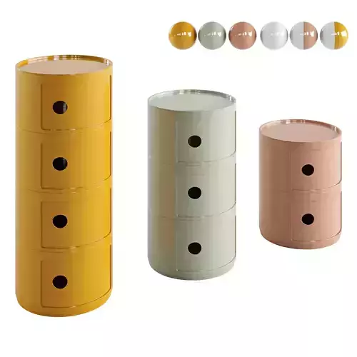 Litfad - Contemporary Accent Table Nightstand