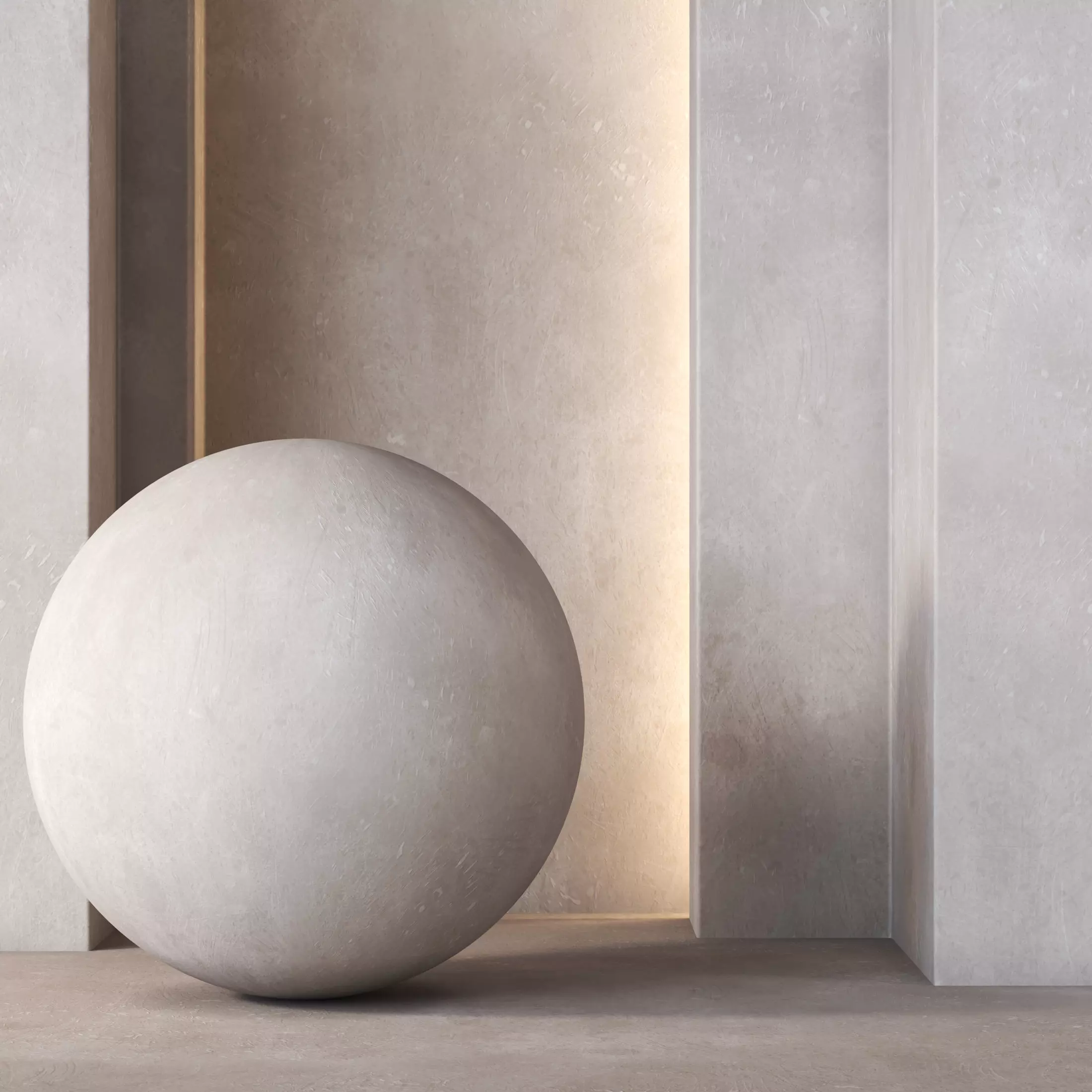 Decorative Plaster Wall Texture 4K - Seamless Texture_0