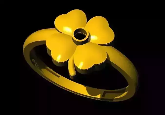 flower ring 3dm file
