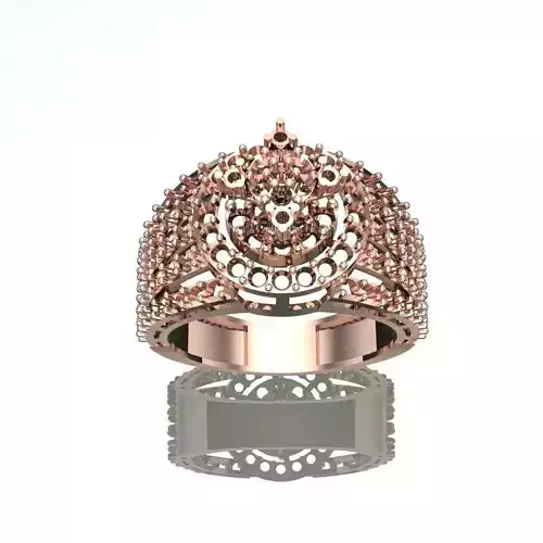Wedding Engagement Women Ring 3D print model