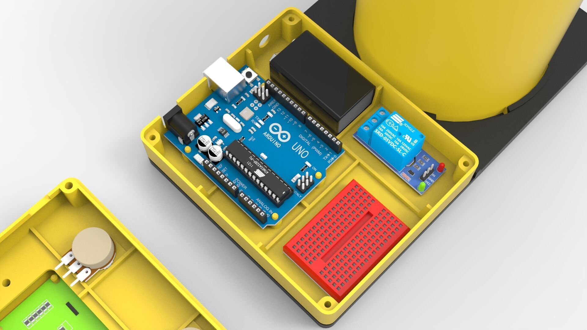 Smart Plant Watering 3D print model_7