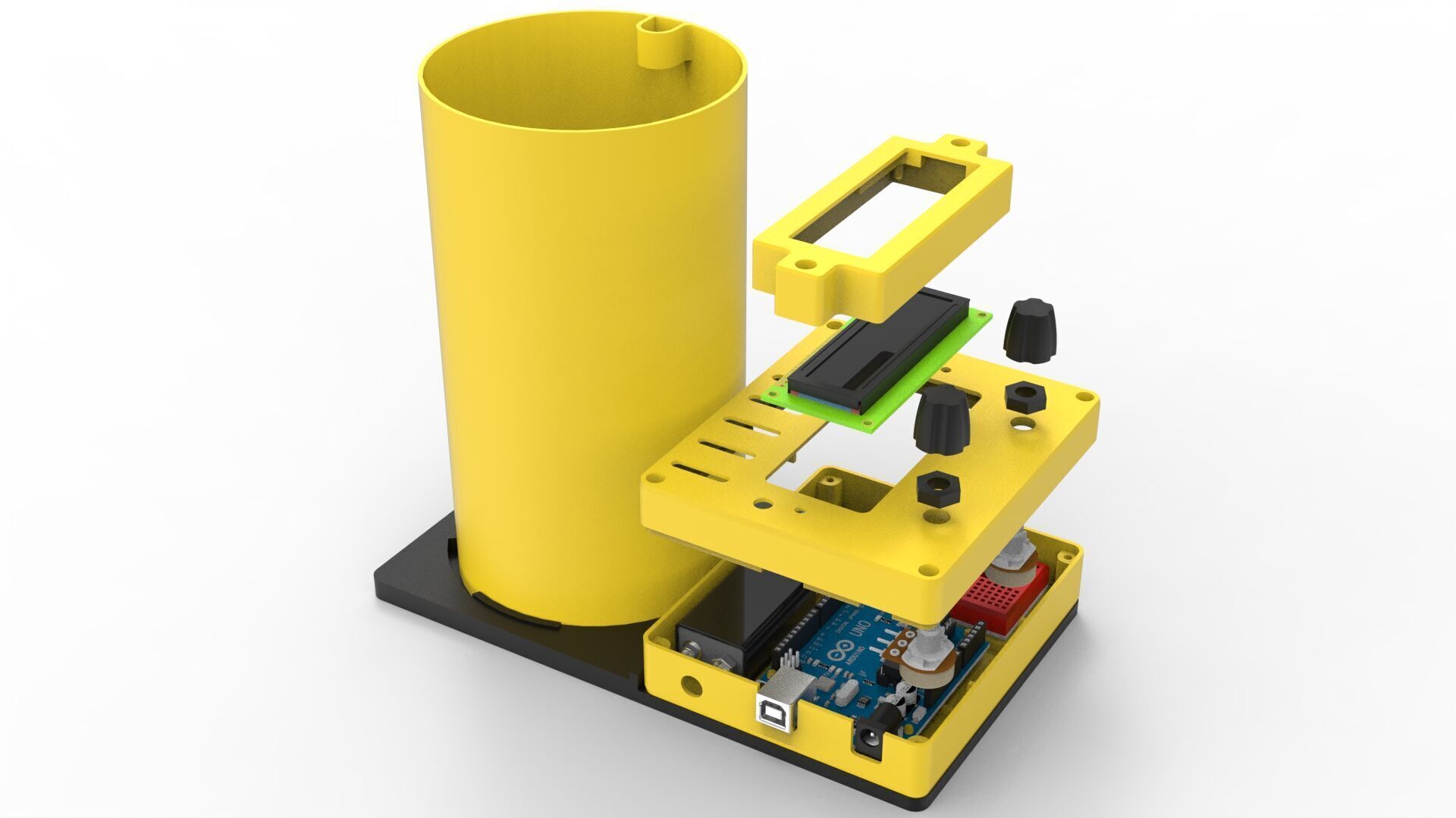 Smart Plant Watering 3D print model_11