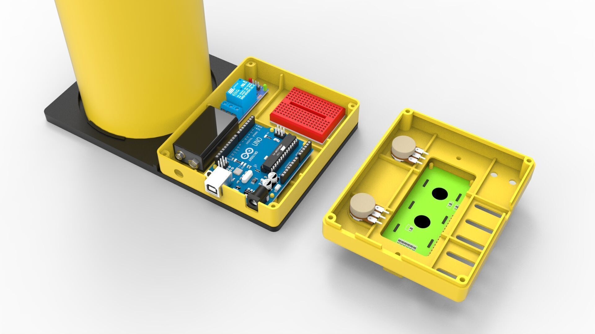 Smart Plant Watering 3D print model_5