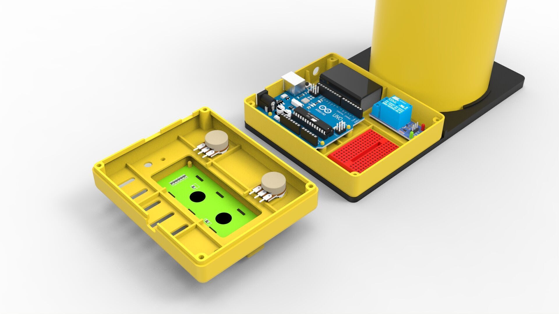 Smart Plant Watering 3D print model_6
