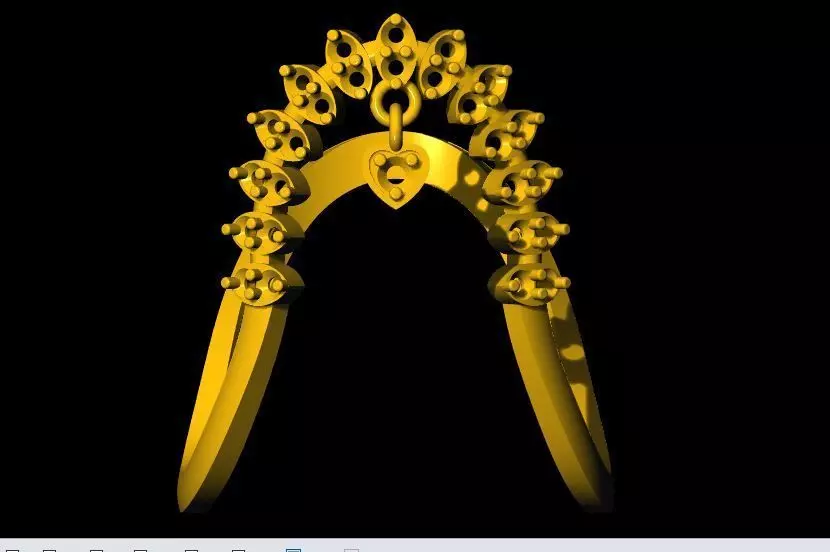 vanki ring 3dm file 3D print model_0