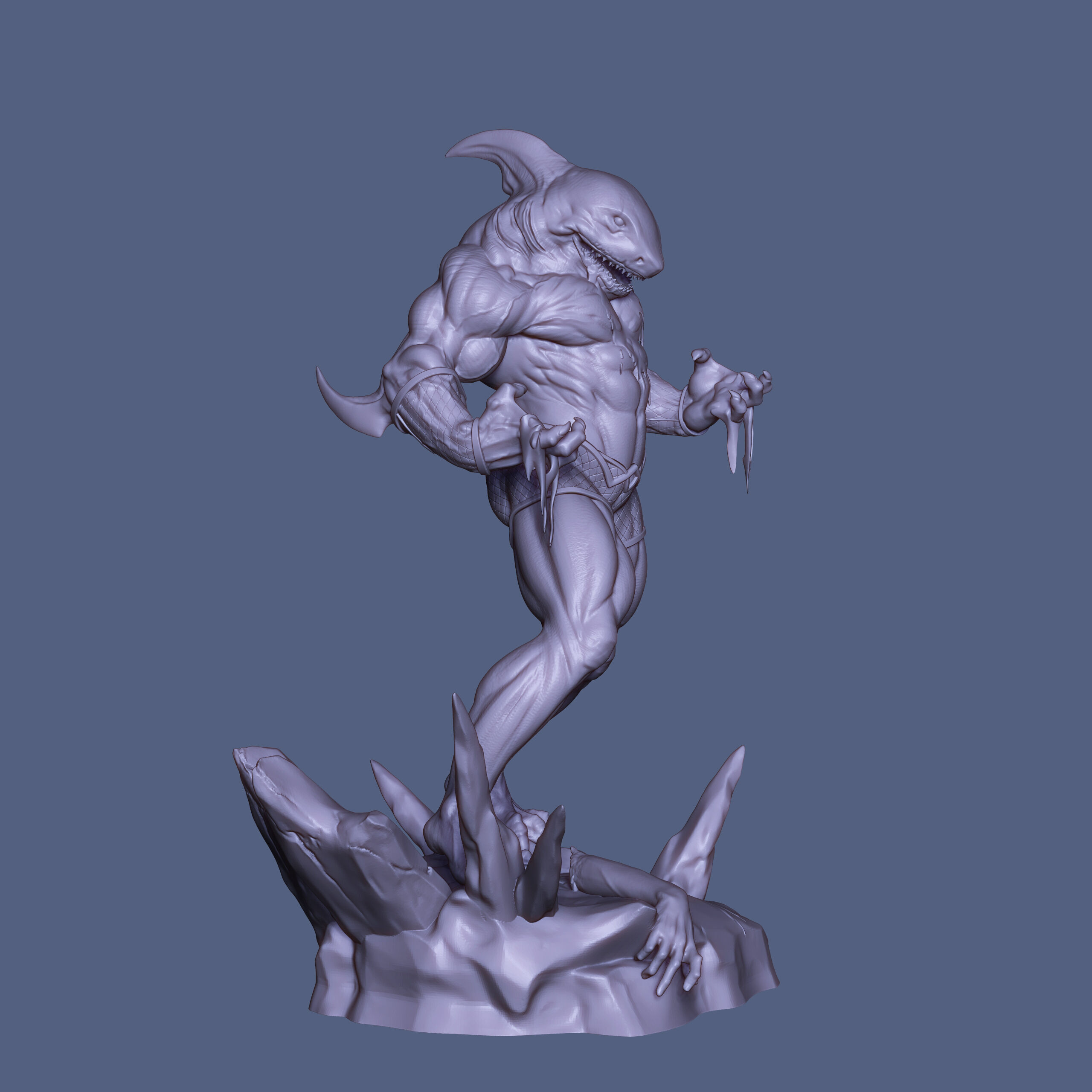 King Shark 3D print model_14